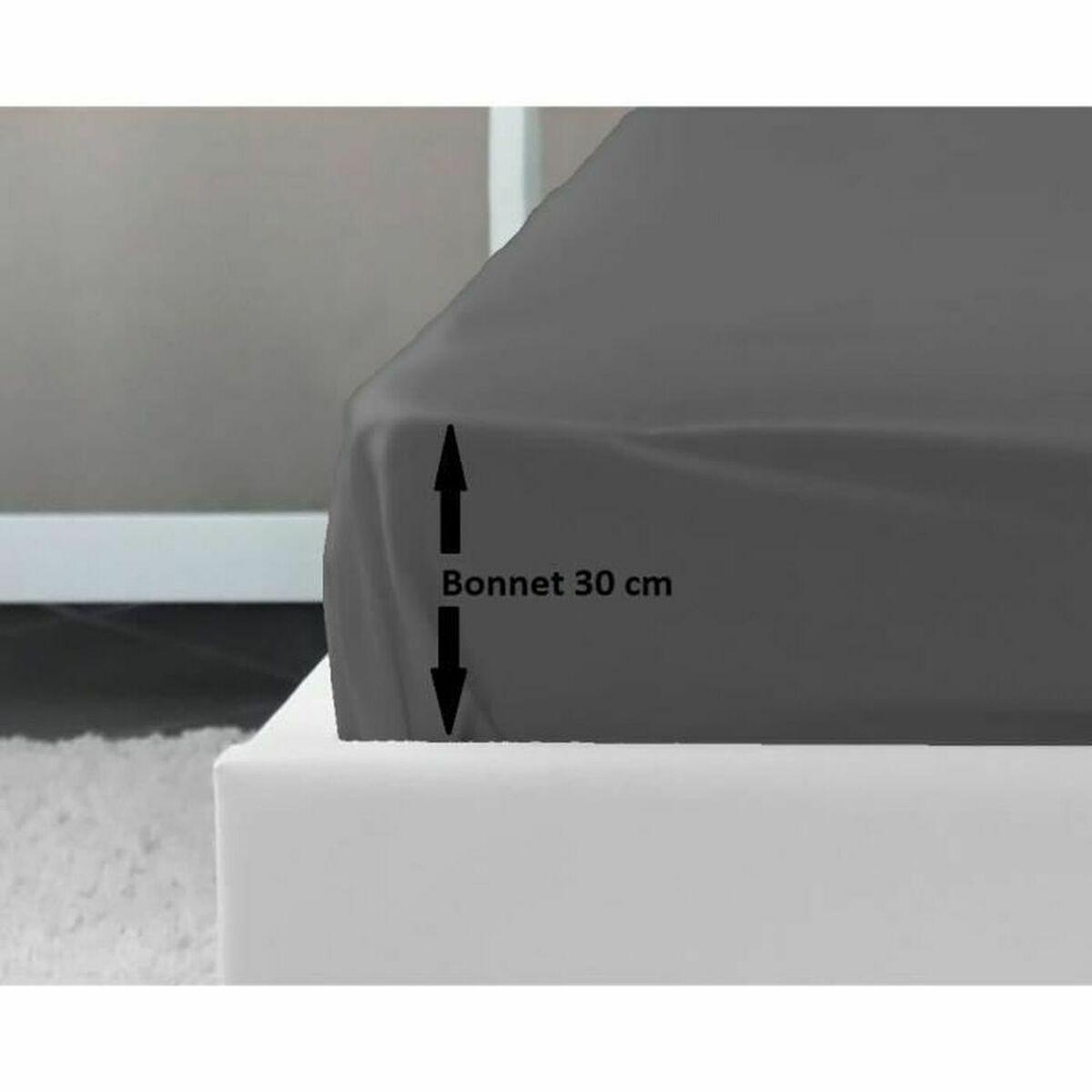 Lagen med elastik Lovely Home - mørkegrå, 180 x 200 cm