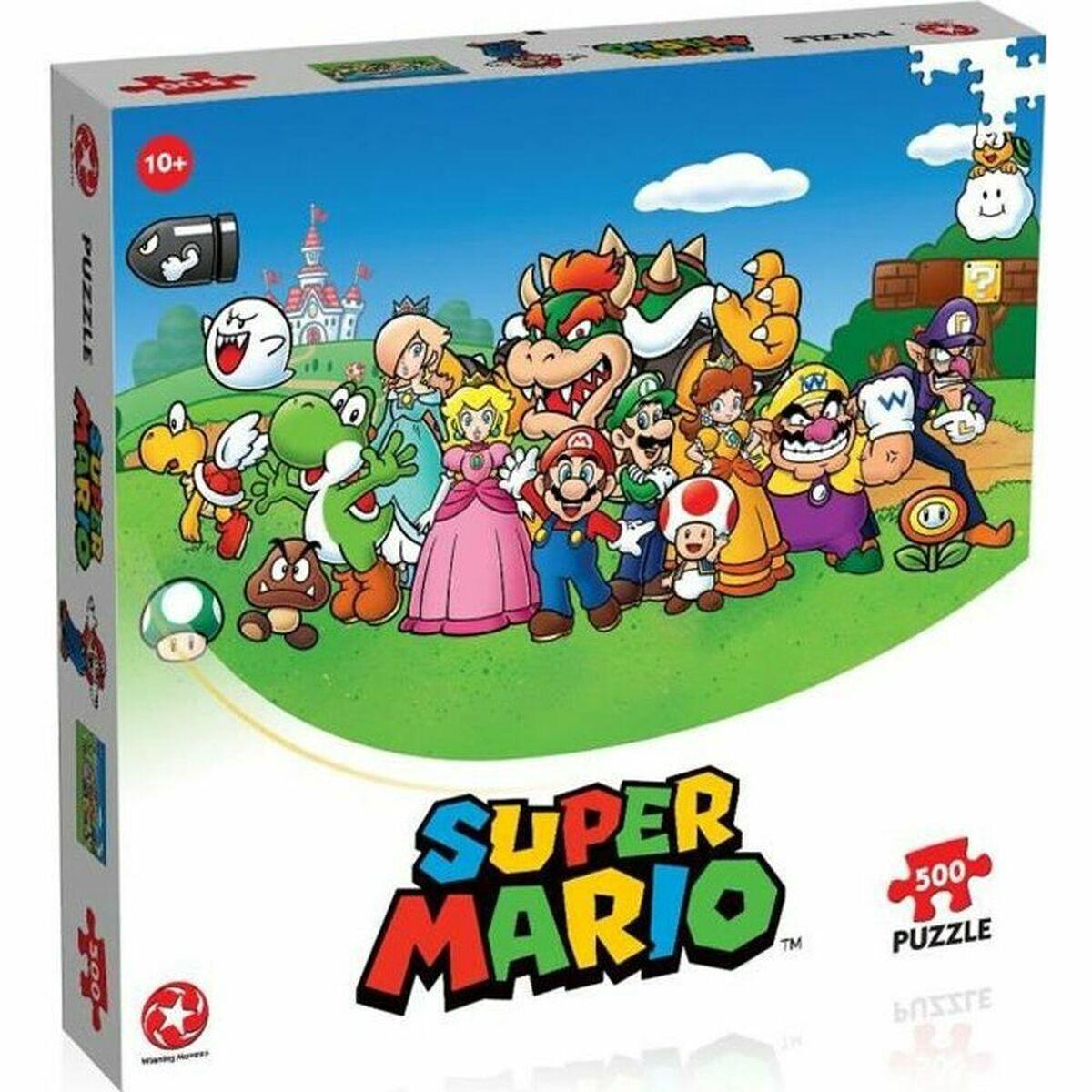 Puslespil Winning Moves Super Mario 500 Dele Til Børn