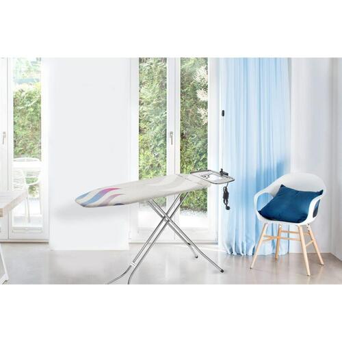 Strygebræt Vileda Total Reflect Plus M Grå Multifarvet Trykt Metal 120 x 38 cm