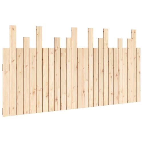 Sengegavl 159,5x3x80 cm massivt fyrretræ