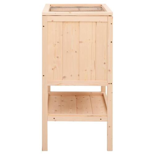 Hamsterbur 55x40x80 cm massivt fyrretræ