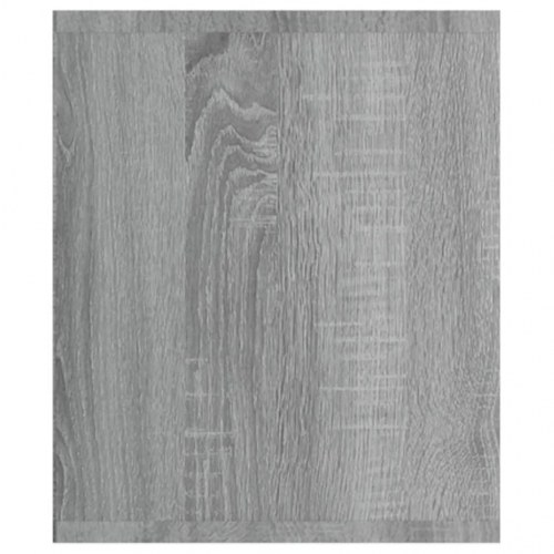 Bogreol / tv-bord 36 × 30 × 143 cm - grå sonoma-eg, konstrueret træ