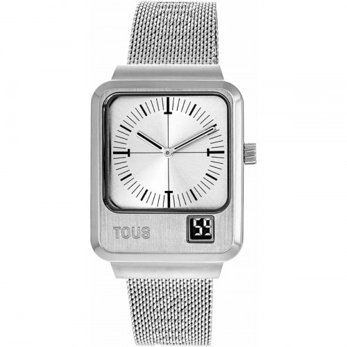 Tous dameur 300358010 - sølvfarvet armbåndsur i rustfrit stål