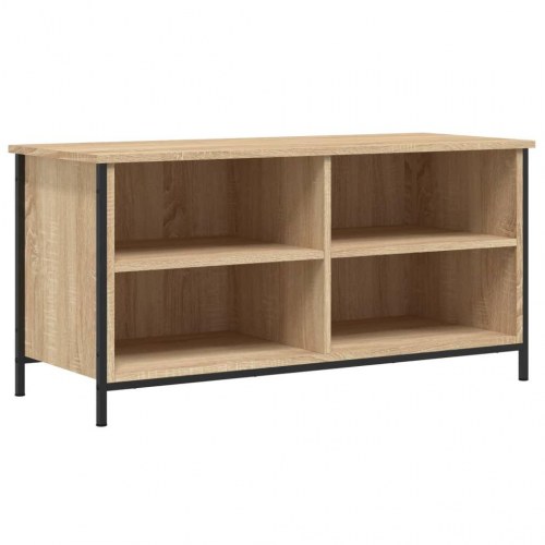 Tv-bord 100×40×50 cm i konstrueret træ - sonoma-eg