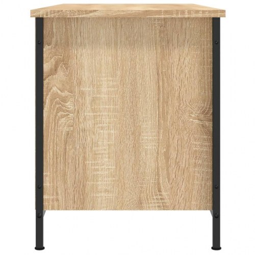 Tv-bord 100×40×50 cm i konstrueret træ - sonoma-eg