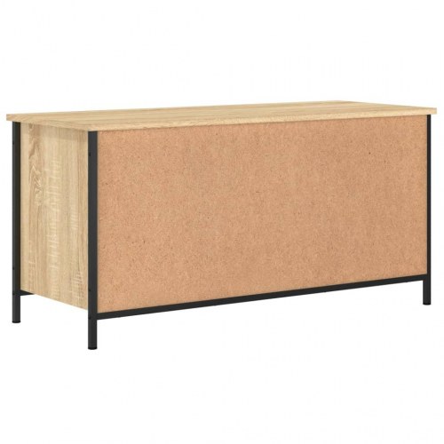 Tv-bord 100×40×50 cm i konstrueret træ - sonoma-eg