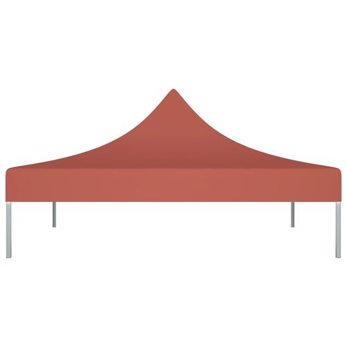 Tag til festtelt 3x3 m 270 g/m² terrakotta