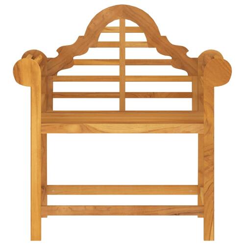 Havestol 88x60x92 cm massivt teaktræ