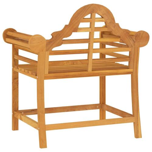 Havestol 88x60x92 cm massivt teaktræ