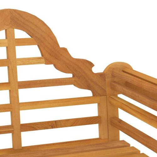 Havestol 88x60x92 cm massivt teaktræ