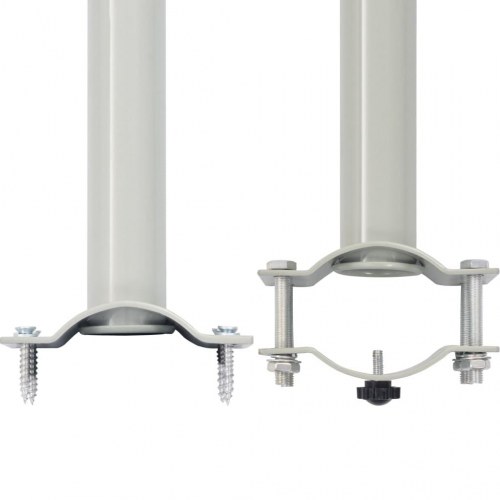 Sammenrullelig sidemarkise til terrasse/altan 140 × 300 cm - creme