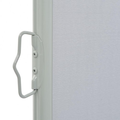 Sammenrullelig sidemarkise til terrasse/altan 140×300 cm - grå