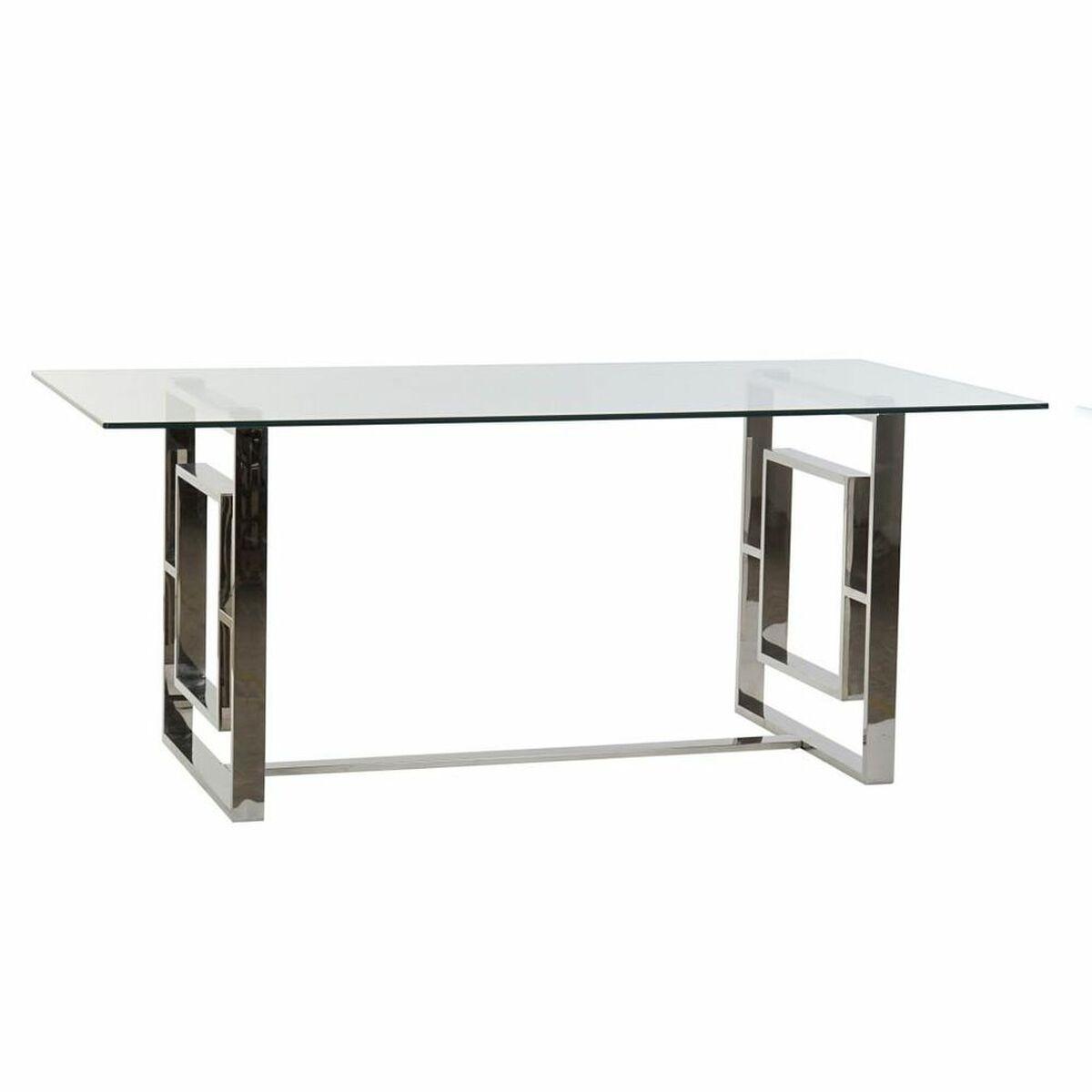 Spisebord Krystal Stål 180 X 90 X 75 Cm