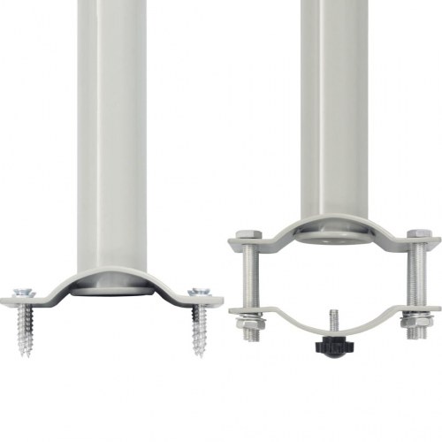 Sammenrullelig sidemarkise til terrasse/altan 160 × 300 cm - creme