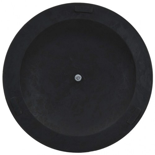 Parasolfod rund i polyresin 11 kg - bronzefarvet