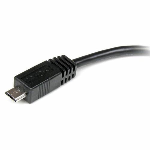 Kabel Micro USB Startech UUSBMUSBMF6 Micro USB A Micro USB B Sort