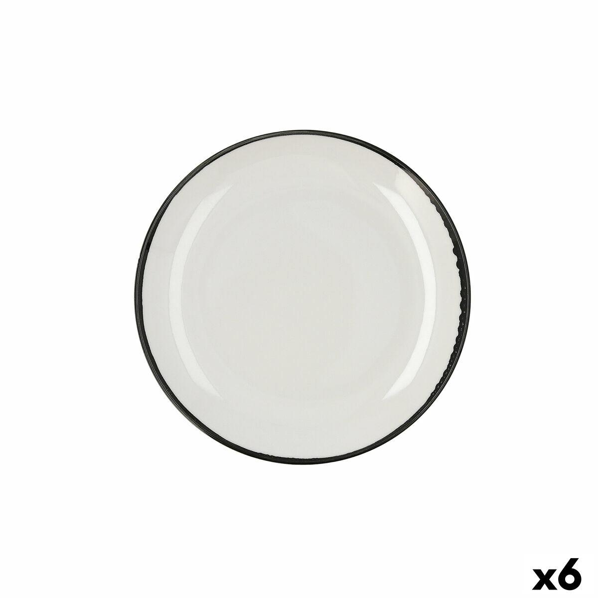 Ariane Vital Filo middagstallerkener, hvid keramik Ø 27 cm - 6 stk.