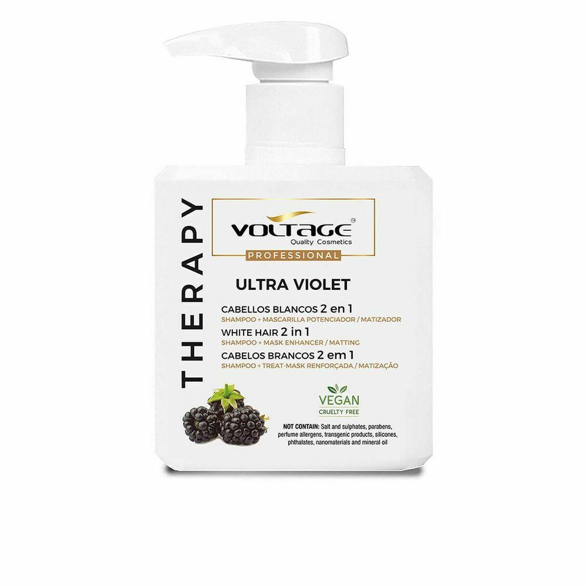 Billede af Shampoo til blond eller gråt hår Voltage Therapy Ultra Violet 2-i-1 500 ml
