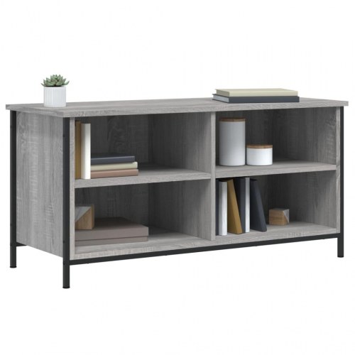 Tv-bord 100×40×50 cm i konstrueret træ - grå sonoma-eg