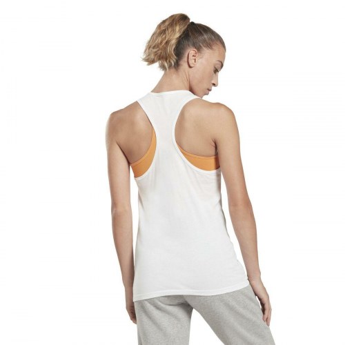 Tank top kvinder Reebok TE GRAPHIC TANK HT6181 Hvid - L