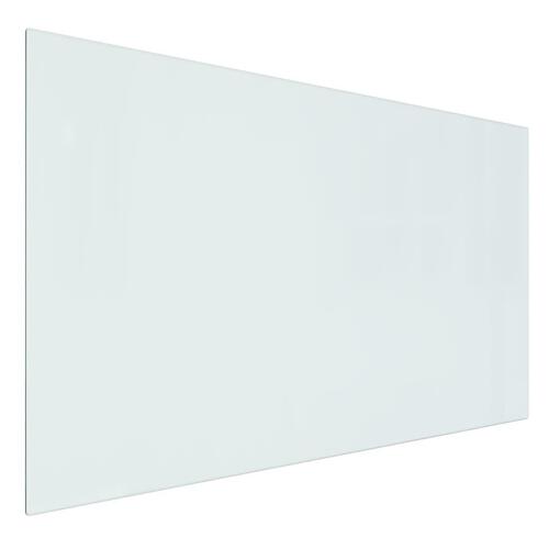 Glasplade til pejs 100x60 cm rektangulær