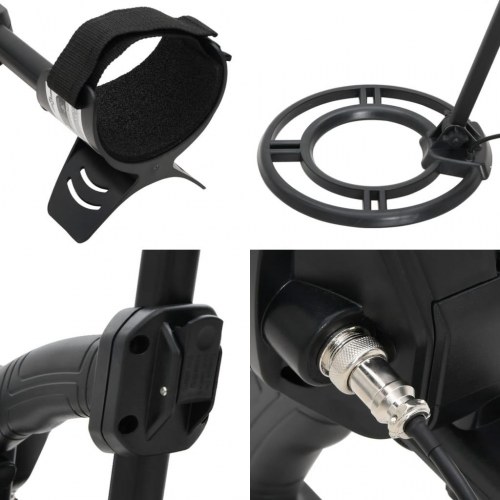 Metaldetektor 18 cm søgedybde med pinpoint auto-tune