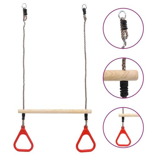 Trapezgynge med ringe