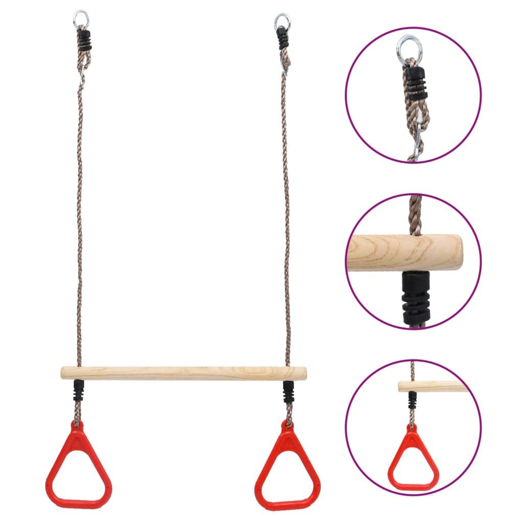 Trapezgynge med ringe