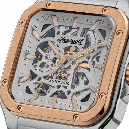 Herreur Ingersoll 1892 I14502 - automatisk armbåndsur i rustfrit stål