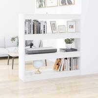 Bogreol/rumdeler 100x30x103 cm hvid