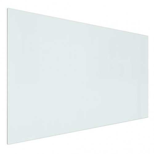 Glasplade til pejs 100x60 cm rektangulær