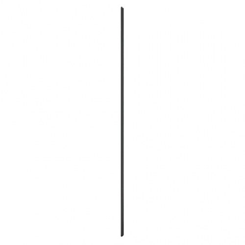Glasplade til pejs 100x60 cm rektangulær