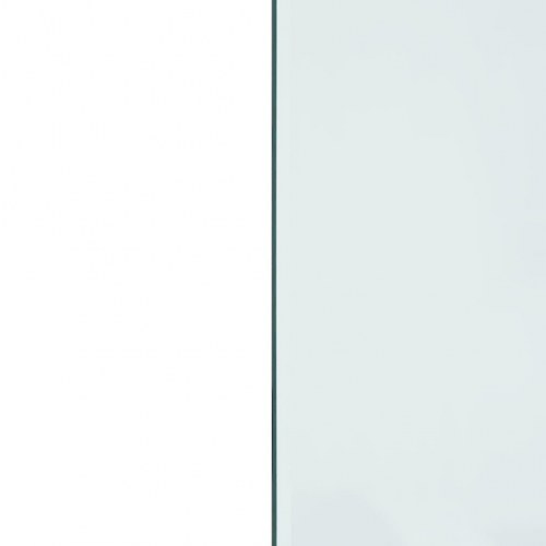 Glasplade til pejs 100x60 cm rektangulær