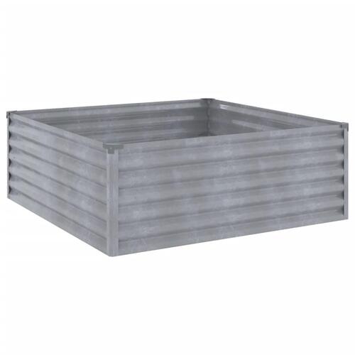 Højbed 100x100x36 cm cortenstål