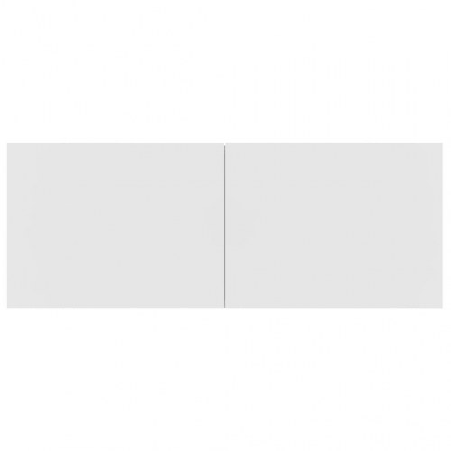 Tv-skabe 4 stk. 80x30x30 cm konstrueret træ hvid