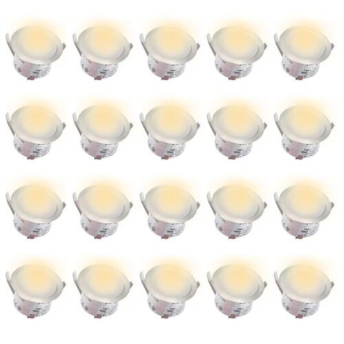LED-jordlys 20 stk. varm hvid