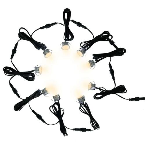 LED-jordlys 20 stk. varm hvid
