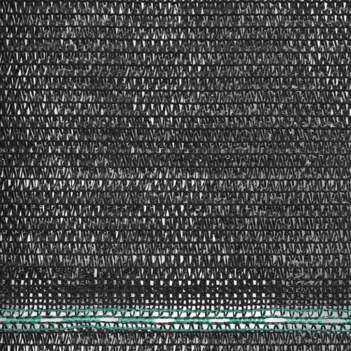 Tennisskærm HDPE 1 x 100 m sort