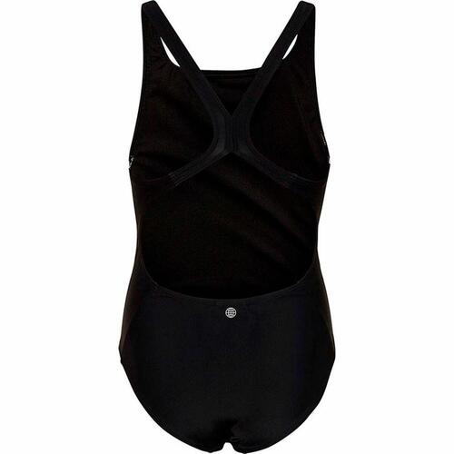 Badedragt til piger Adidas Classic Sports 3 Stripes Sort 13-14 år