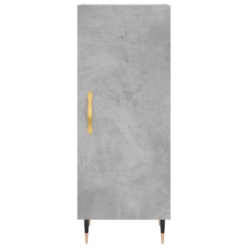 Skænk i konstrueret træ 34,5 × 34 × 90 cm - betongrå