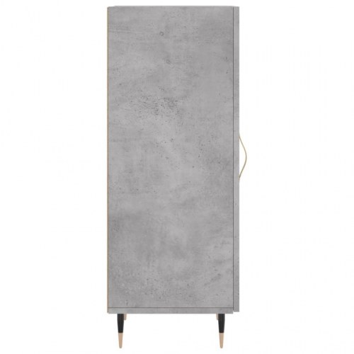 Skænk i konstrueret træ 34,5 × 34 × 90 cm - betongrå