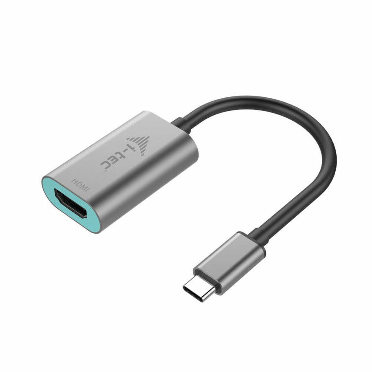 Usb C Til Hdmi Adapter I Tec C31metalhdmi60hz Grå