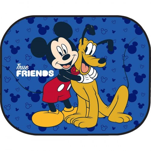 Sideskærm til bilvinduer - Mickey Mouse CZ10614, blå/turkis, 2 stk.