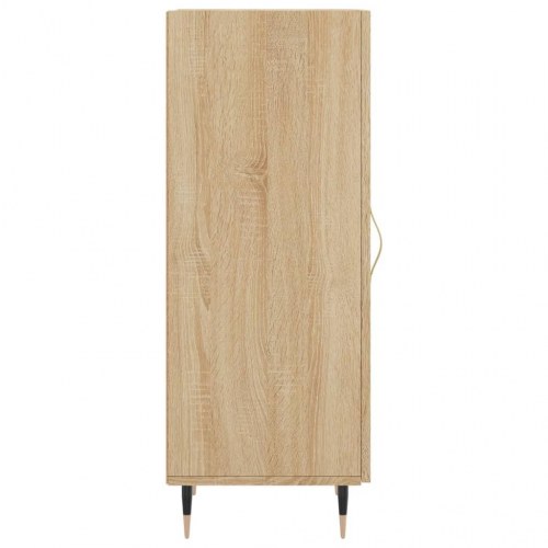 Skænk 34,5×34×90 cm i konstrueret træ - sonoma-eg