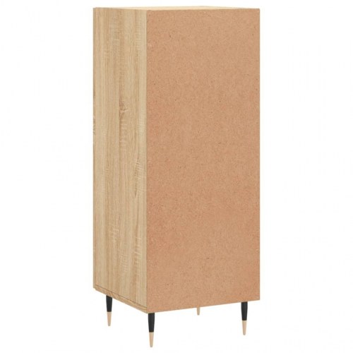 Skænk 34,5×34×90 cm i konstrueret træ - sonoma-eg
