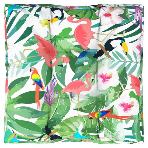 Pallehynde 70 x 70 x 12 cm - flerfarvet