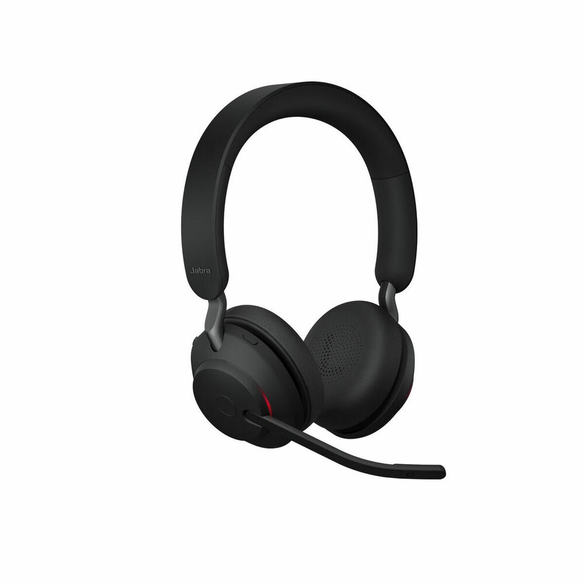Hovedtelefoner Med Mikrofon Jabra 26599 989 989 Sort
