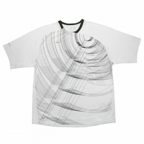 Kortærmet T-shirt til Mænd Nike Summer T90 Hvid - M