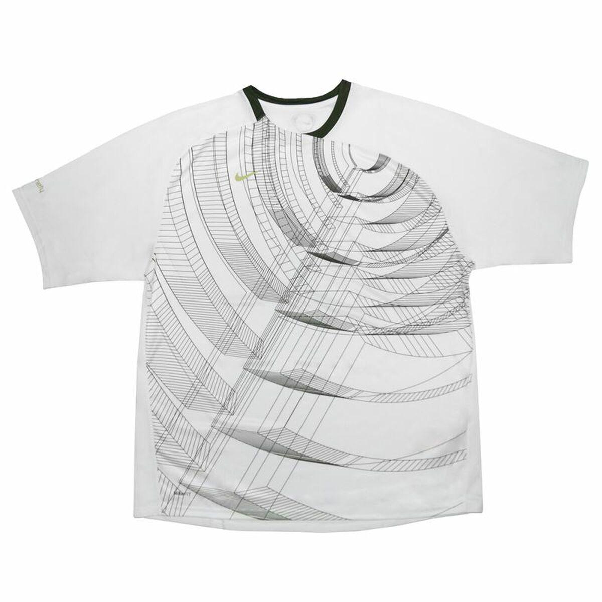 Kortærmet T-shirt til Mænd Nike Summer T90 Hvid M