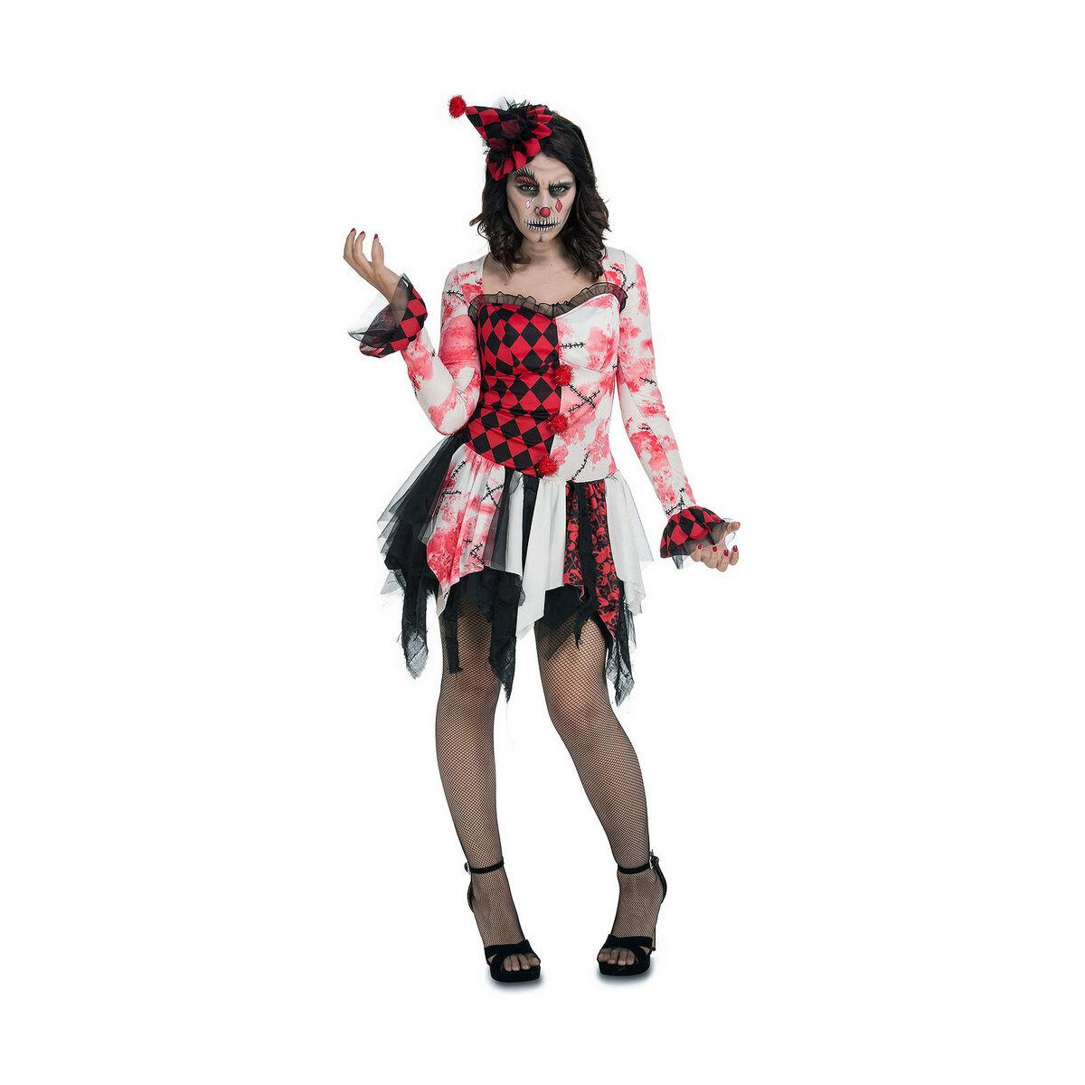 Kostume Til Voksne Ond Kvinde Klovn 2 Dele M/l